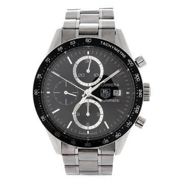Tag Heuer Carrera Caliber 16 Chronograph Automatic Watch Stainless Steel 41