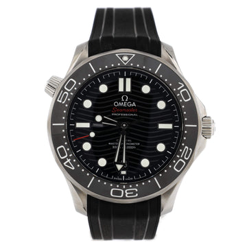 Omega Seamaster Professional Diver 300M Co-Axial Master Chronometer Automatic Watch Stainless Steel and Rubber with Ceramic 42