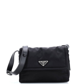 Prada Padded Flap Shoulder Bag Re-Nylon Small