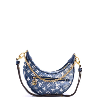 Louis Vuitton Loop Handbag Monogram Jacquard Denim