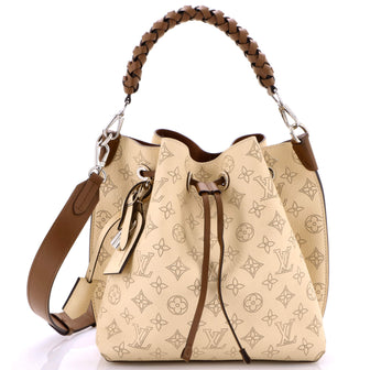 Louis Vuitton Muria Bucket Bag Mahina Leather