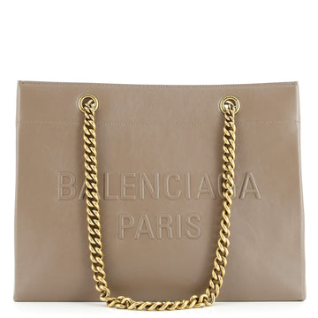 Balenciaga Duty Free Chain Tote Leather Medium