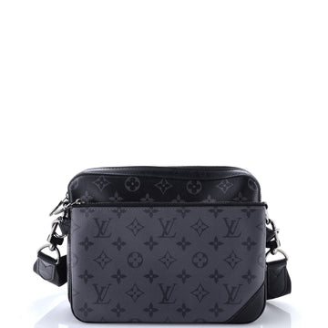 Louis Vuitton Trio Messenger Bag Reverse Monogram Eclipse Canvas