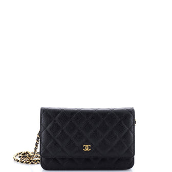 Chanel Wallet on Chain Quilted Caviar