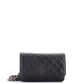 Chanel Wallet on Chain Quilted Caviar