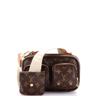 Louis Vuitton Utility Crossbody Bag Monogram Canvas
