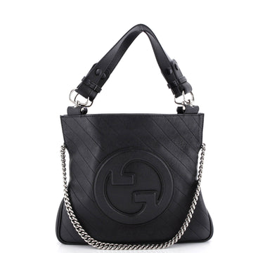 Gucci Blondie NM Tote Diagonal Quilted Leather Small