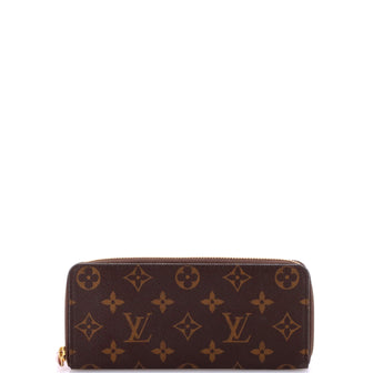 Louis Vuitton Clemence Wallet Monogram Canvas
