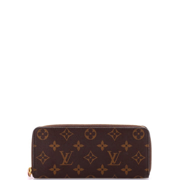 Louis Vuitton Clemence Wallet Monogram Canvas