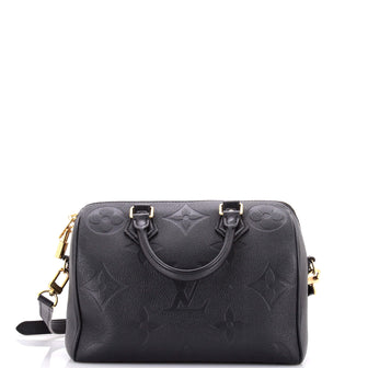 Louis Vuitton Speedy Bandouliere Bag Monogram Empreinte Giant 25
