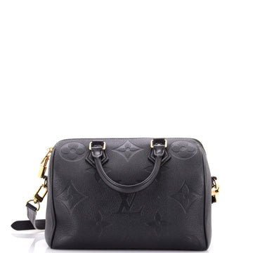 Louis Vuitton Speedy Bandouliere Bag Monogram Empreinte Giant 25