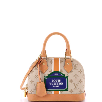 Louis Vuitton Alma Handbag Monopaname Canvas BB