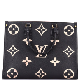 Louis Vuitton OnTheGo Tote Bicolor Monogram Empreinte Giant MM
