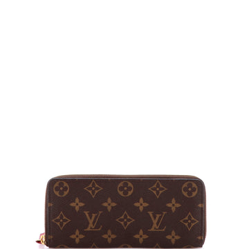 Louis Vuitton Clemence Wallet Monogram Canvas