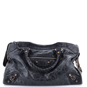 Balenciaga City Giant Studs Bag Leather Medium