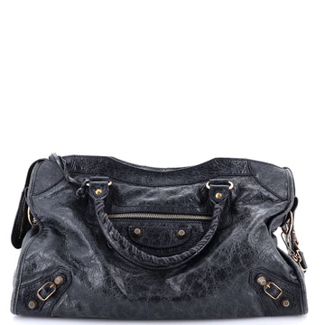 Balenciaga City Giant Studs Bag Leather Medium