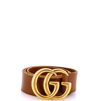 Gucci GG Marmont Belt Leather Wide
