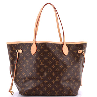 Louis Vuitton Neverfull NM Tote Monogram Canvas MM