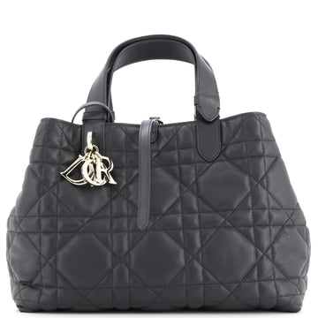 Christian Dior Toujours Tote Bag Macrocannage Quilt Calfskin Medium