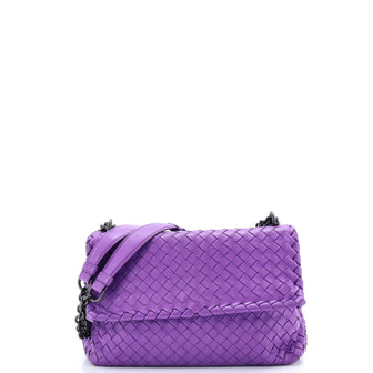 Bottega Veneta Olimpia Crossbody Bag Intrecciato Nappa Small