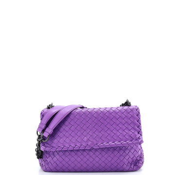 Bottega Veneta Olimpia Crossbody Bag Intrecciato Nappa Small