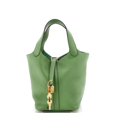 Hermes Picotin Lock Bag Clemence PM