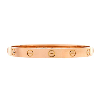 Cartier Love Bracelet 18K Rose Gold