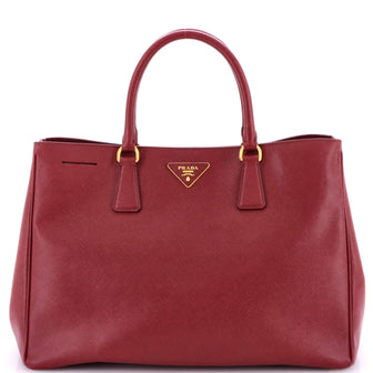 Prada Lux Open Tote Saffiano Leather Large