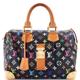 Louis Vuitton Speedy Handbag Monogram Multicolor 30