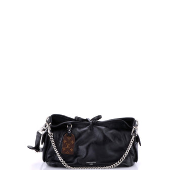 Louis Vuitton CarryAll Cargo Hobo Leather with Monogram Canvas PM