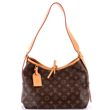 Louis Vuitton CarryAll Hobo Monogram Canvas PM