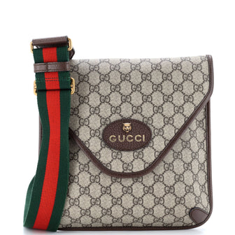 Gucci Neo Vintage Envelope Messenger GG Coated Canvas Medium