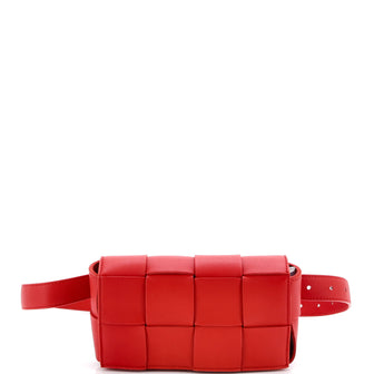 Bottega Veneta Cassette Belt Bag Maxi Intrecciato Leather