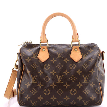 Louis Vuitton Speedy Handbag Monogram Canvas 25