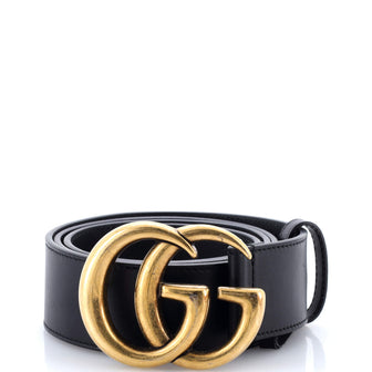 Gucci GG Marmont Belt Leather Wide