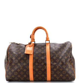 Louis Vuitton Keepall Bag Monogram Canvas 45
