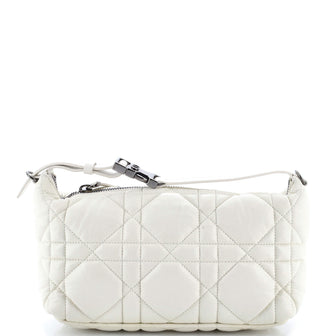 Christian Dior DiorTravel Nomad Pouch Macrocannage Quilt Calfskin Medium