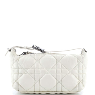 Christian Dior DiorTravel Nomad Pouch Macrocannage Quilt Calfskin Medium