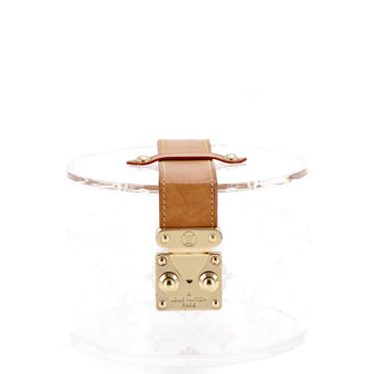 Louis Vuitton Box Scott Trunk Monogram Plexiglass