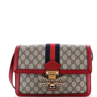 Gucci Queen Margaret Shoulder Bag GG Coated Canvas Medium