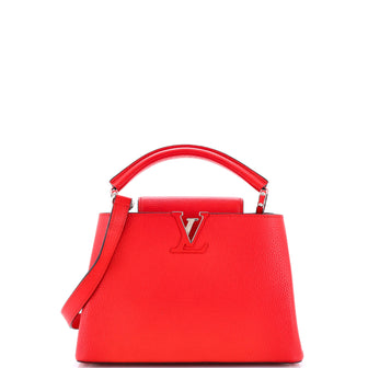 Louis Vuitton Capucines Bag Leather BB