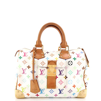 Louis Vuitton Speedy Handbag Monogram Multicolor 30