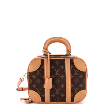 Louis Vuitton Valisette Handbag Monogram Canvas PM