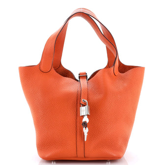Hermes Picotin Lock Bag Clemence MM