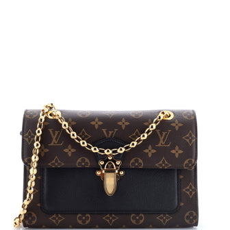 Louis Vuitton Victoire Handbag Monogram Canvas and Leather