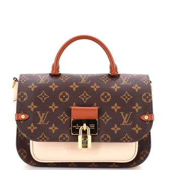 Louis Vuitton Vaugirard Handbag Monogram Canvas with Leather