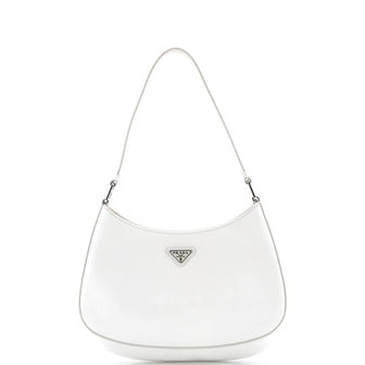 Prada Cleo Shoulder Bag Spazzolato Leather Medium