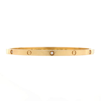 Cartier Love 6 Diamond Bracelet 18K Yellow Gold and Diamonds Small