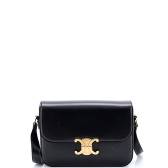 Celine Triomphe Shoulder Bag Smooth Calfskin Medium