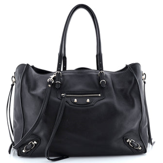 Balenciaga Papier B4 Zip Around Classic Studs Bag Leather